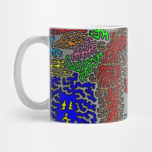 Abstract Drawing Mug